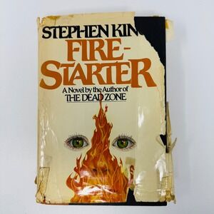 Stephen King Firestarter 1980 Viking Press Hardcover Horror Novel